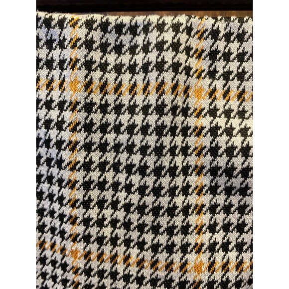 So Womens  Skirt Size Large Houndstooth Stretchy Elastic Waist Plaid Casual Work - Picture 3 of 7